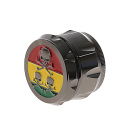Grinder "Skulls", Metall; 3 versch. Motive & Farben; 55 x 41 mm; einzeln