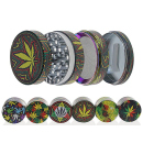 Grinder "Hanf" Metall; 6 versch....