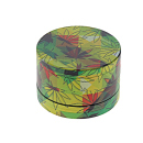 Grinder "Hanf" Metall; 6 versch. Motive; 52 x 35 mm; einzeln