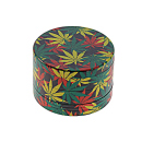 Grinder "Hanf" Metall; 6 versch. Motive; 52 x 35 mm; einzeln