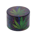 Grinder "Hanf Jungle" Metall, 4-tlg.; 5 versch. Motive; 52 x 35 mm; einzeln