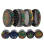 Grinder "Hanf Jungle" Metall, 4-tlg.; 5 versch. Motive; 52 x 35 mm; einzeln