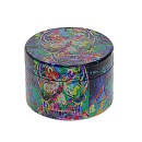 Grinder "Skulls" Metall; 6 versch. Motive; 52 x 35 mm; einzeln