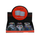 Grinder "Skulls" Metall; 6 versch. Motive; 52 x 35 mm; einzeln