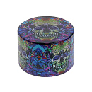 Grinder "Skulls" Metall; 6 versch. Motive; 52 x 35 mm; einzeln