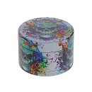 Grinder "Skulls" Metall; 6 versch. Motive; 52 x 35 mm; einzeln