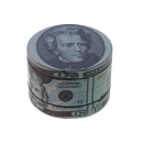 Grinder "Dollarnoten"; Metall; 4-tlg.; 52 x 35 mm; einzeln