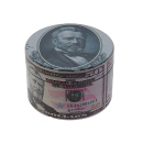 Grinder "Dollarnoten"; Metall; 4-tlg.; 52 x 35 mm; einzeln