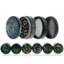 Grinder "Skulls" Metall, 6 versch. Motive;...