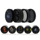 Grinder "Bob Marley" Metall; 4-tlg.; 50...