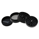 Grinder "Bob Marley" Metall; 4-tlg.; 50 x 37 mm; einzeln