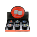 Grinder "Bob Marley" Metall; 4-tlg.; 50 x 37 mm; einzeln