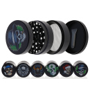 Grinder "Skulls" Metall; 6 versch. Motive; 50 x 37 mm; einzeln