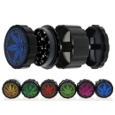 Grinder "Hanfblatt Amsterdam"; Metall;...