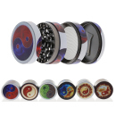 Grinder "Yin & Yang" Metall; 6 versch....