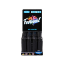 Sturmfeuerzeuge "Festival" Jet Rubber schwarz;...