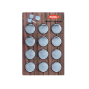 Taschenascher "Classic" Chrom poliert,...