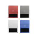 Zigarettenboxen "Metallic" mit Sichtfenster,...