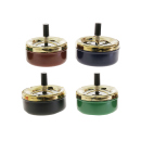 Drehaschenbecher "Klassiker" aus Metall;...