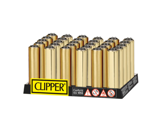 Clipper Cover GOLD, Micro Metal, 30er Display