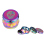 Grinder "Rainbow & Totenkopf"; Ø 53 mm; 4tlg.;  Super Heroes