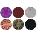 Grinder "Patrone"; Metall; 3-tlg.; 6...