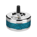 Drehaschenbecher "Glitter" 6er Set