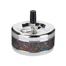 Drehaschenbecher "Glitter" 6er Set