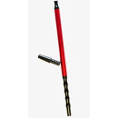 Mundstück-Set "Rot-Metallic" 35 cm