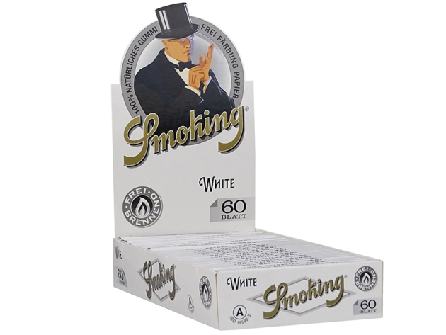 Smoking Regular White 25 Hefte je 60 Blatt