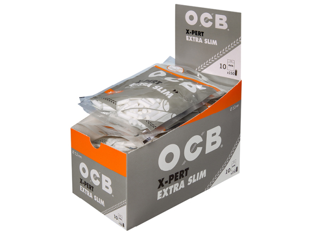 OCB X-PERT Filter Extra Slim 5,2mm, 10 Beutel je 150 Filter