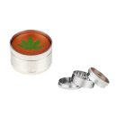 Grinder Dreamliner "Hanfblatt" silber,...