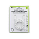 Tekmee Ladekabel USB-C auf Lightning, Fast Charge, 1m,...