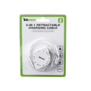 Tekmee Ladekabel USB auf USB-C, Micro-USB, Lightning...