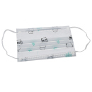 Mundschutz "KIDS Face Mask" PANDA; wei&szlig;;...