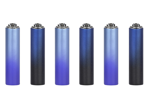 Clipper Cover BLUE GRADIENT, Micro Metal, 30er Display
