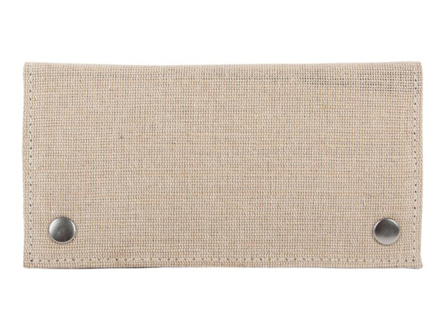 Drehertasche Jute beige, 10cm