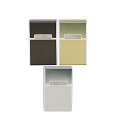 Zigarettenboxen "Metallic" mit Magnetverschluss; 12er Display