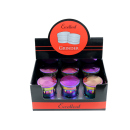 Grinder "Rainbow" Metall; Magnetverschluss; 4-tlg.; 4 x4,5 cm