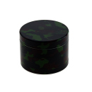 Grinder "Camouflage" Metall; Magentverschluss; 4-tlg.; 37 x 43,5 mm