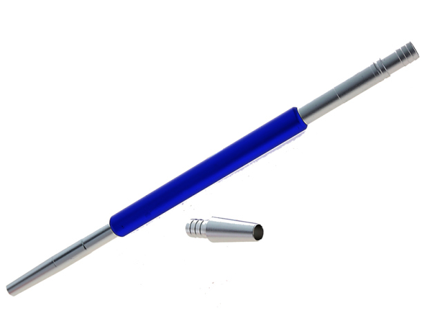 Mundstück-Set "Metallic" (versch. Farben); Länge 38 cm