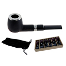 Pfeife "Excellent" mahagoni/schwarz,...