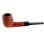 Pfeife "Excellent" Kirschholz u.schwarz, mit Kunststoffmundstück, 9 mm Filter