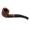 Pfeife "Excellent" braun u. schwarz mit Kunststoffmundstück, 9 mm Filter