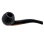 Pfeife "Excellent" braun-schwarz, mit Kunststoffmundstück, 9 mm Filter