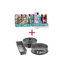 Aktion 550 Feuerzeuge + Backform-Set