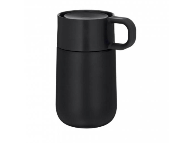 WMF Impulse Travel Mug Thermobecher, schwarz, 0,3 l, UVP: 26,99 Euro
