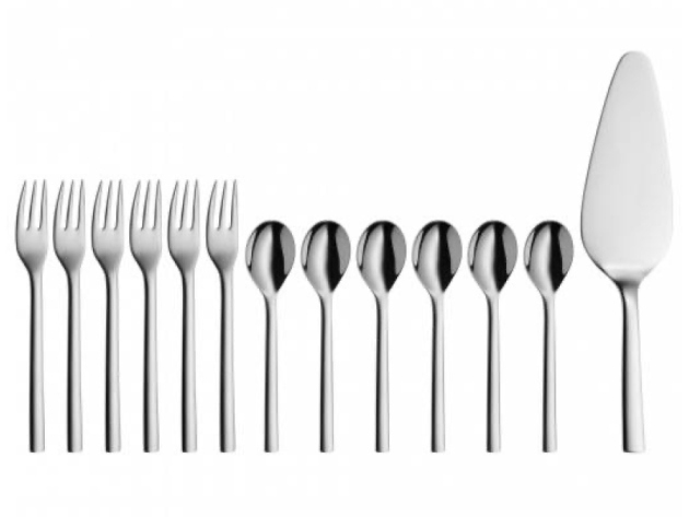 WMF Kuchenbesteck-Set Nuova, 13-teilig, UVP: 44,99 Euro