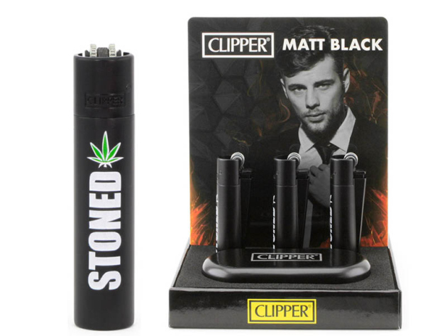 Clipper Metal Icy Amsterdam Stonded Black, 12er Display