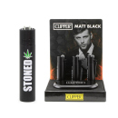Clipper Metal AMSTERDAM STONED BLACK, 12er Display